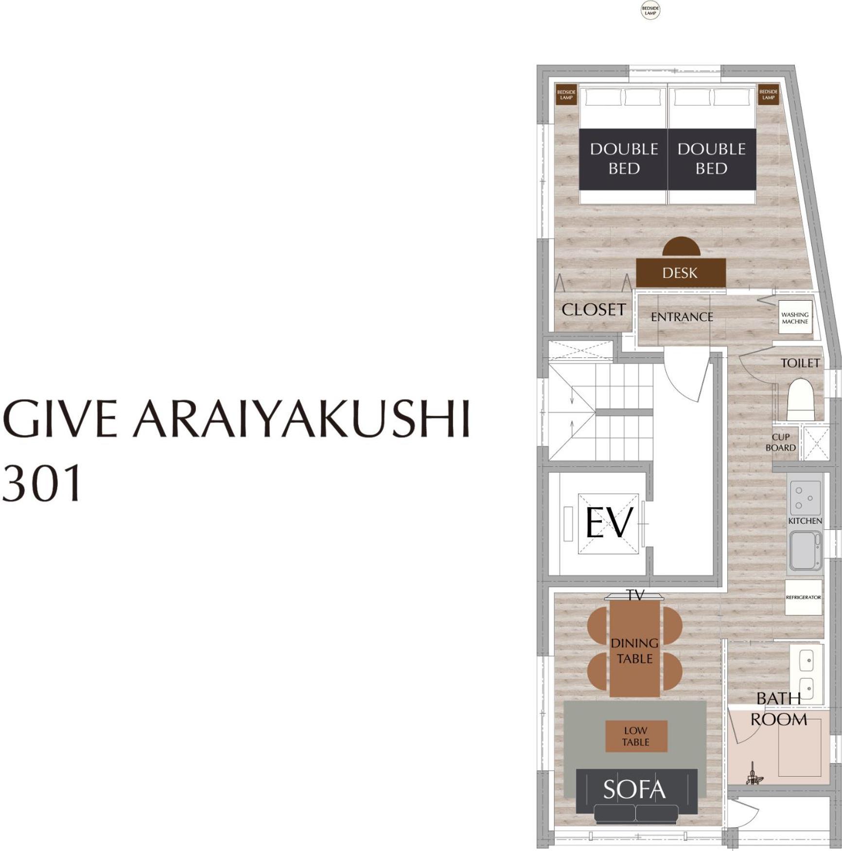 Give Araiyakushi Apartamento Tóquio Exterior foto